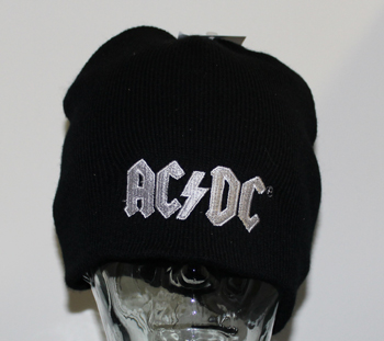 AC/DC - Silver Logo - Black - BTACDC006 - Wild Planet Winnipeg Canada