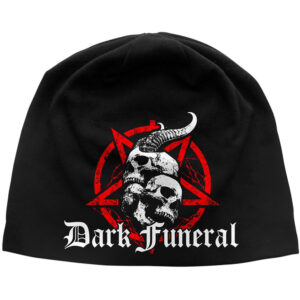Dark Funeral Unisex Beanie Hat: Skulls & Pentagram