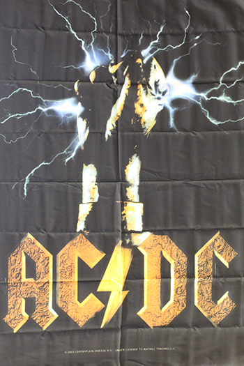 AC/DCLightning Fist30 x 40FLACDC011 - Wild Planet Winnipeg Canada