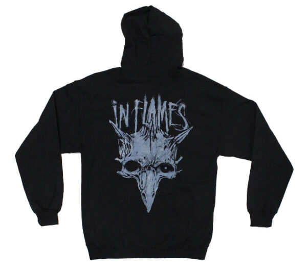 in flames hoody