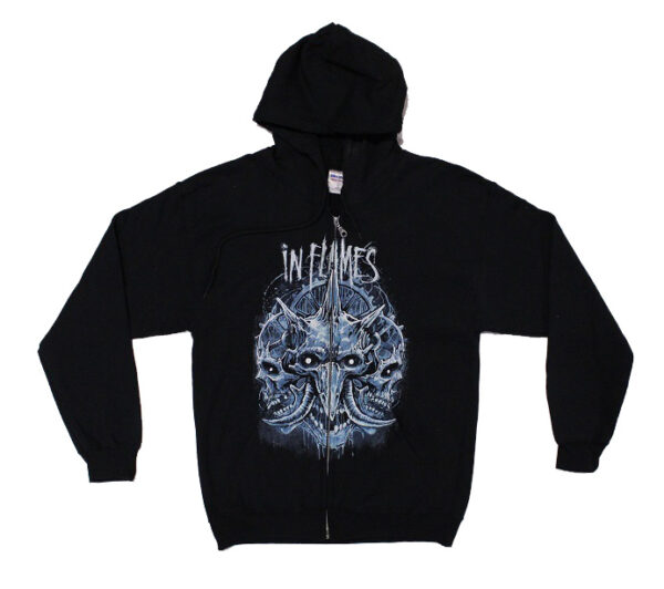 in flames hoody