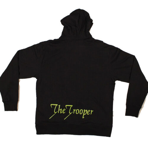 iron maiden trooper hoodie hoody