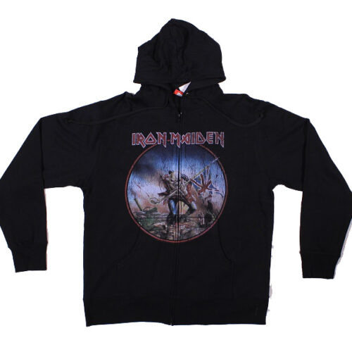 iron maiden trooper hoodie hoody