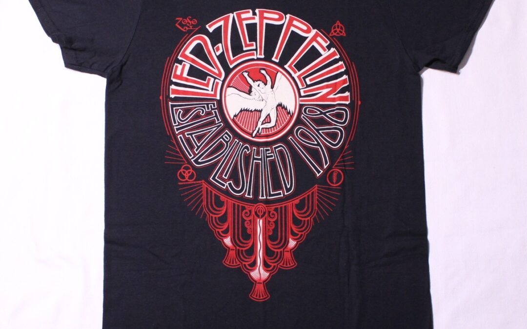 Led ZeppelinEstablished 1968T-Shirt BlackTSLEDZEP107