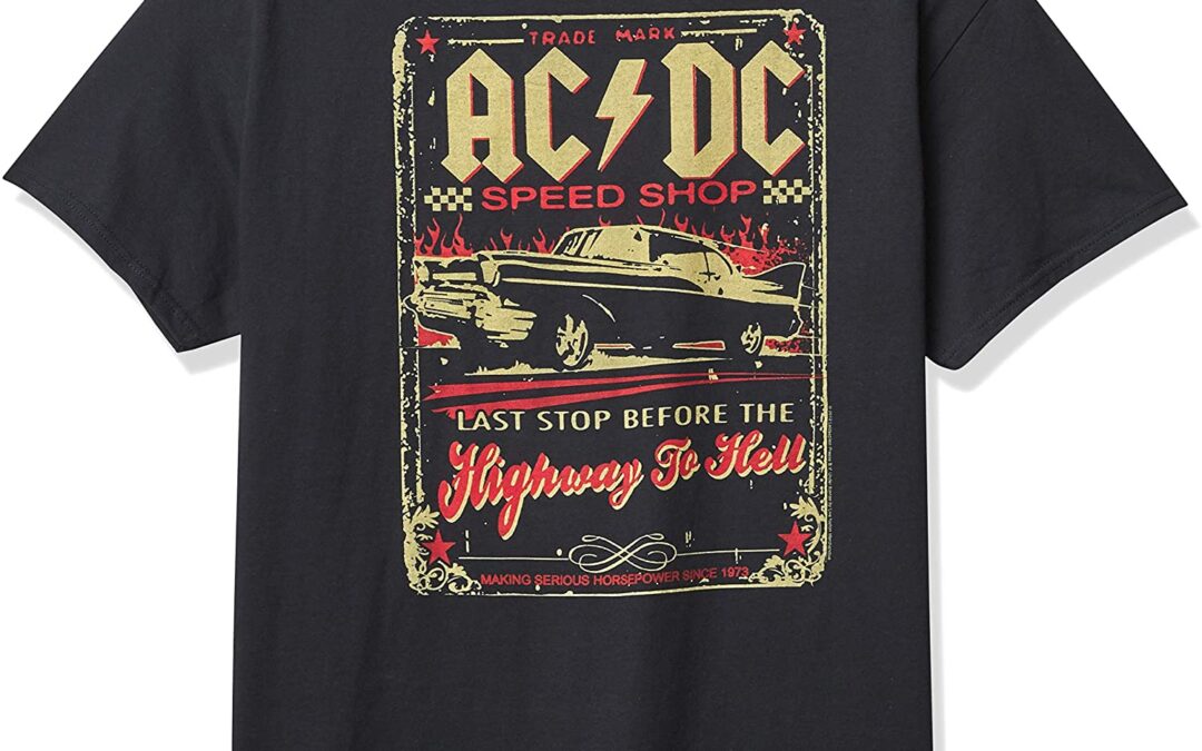 AC/DCSpeed ShopBlackTSACDC099