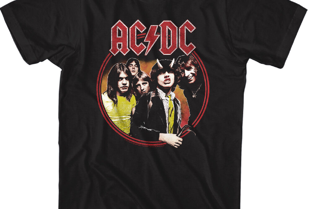 AC/DCHighway To Hell CircleBlackTSACDC118