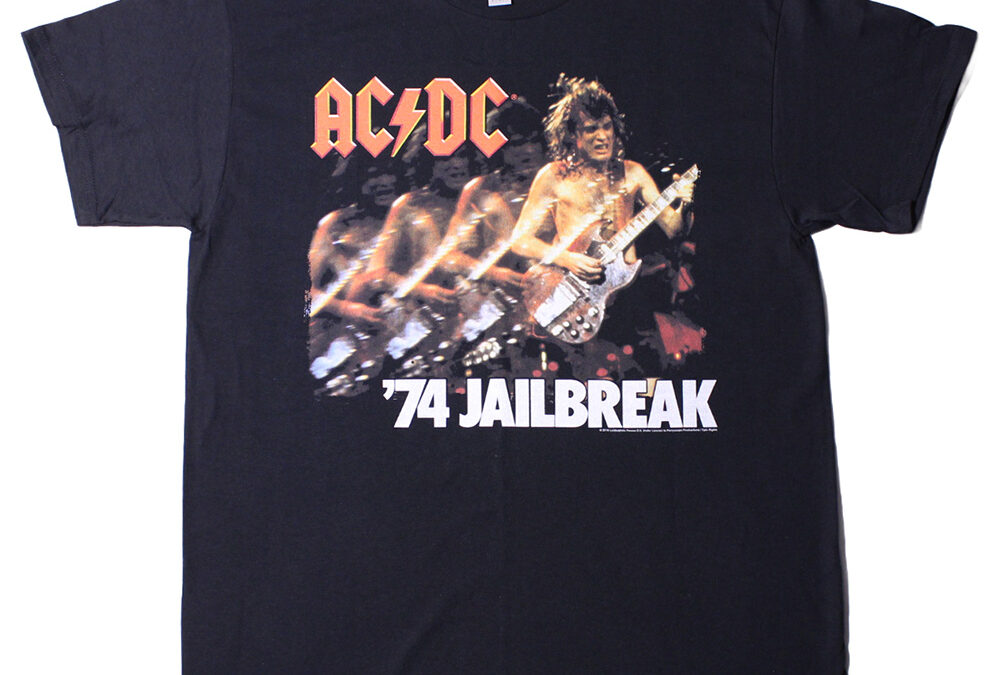 AC/DC’74 JailbreakT-Shirt BlackTSACDC150