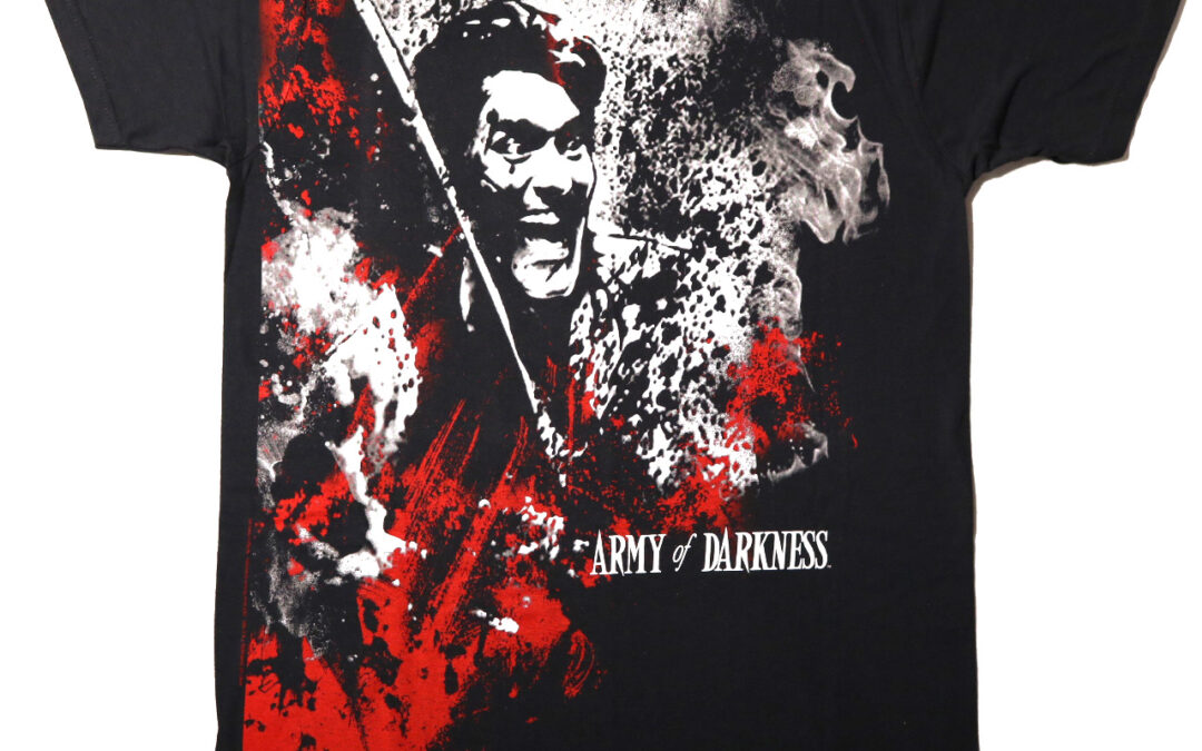 Army of DarknessBlood and SmokeT-Shirt BlackTSEDARMY010