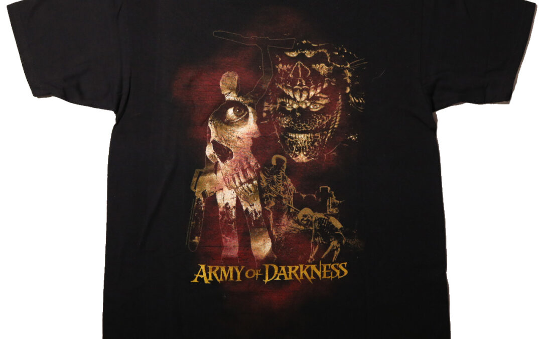 Army of DarknessMovie CollageT-Shirt BlackTSEDARMY016