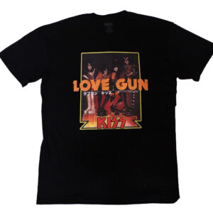 Kiss T-Shirt Love Gun Japanese