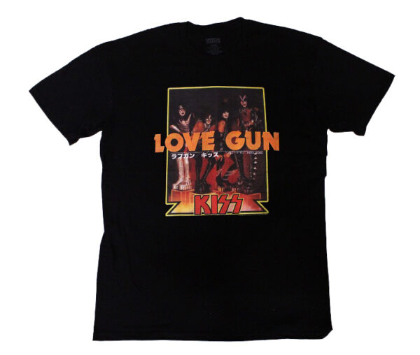 Kiss T-Shirt Love Gun Japanese