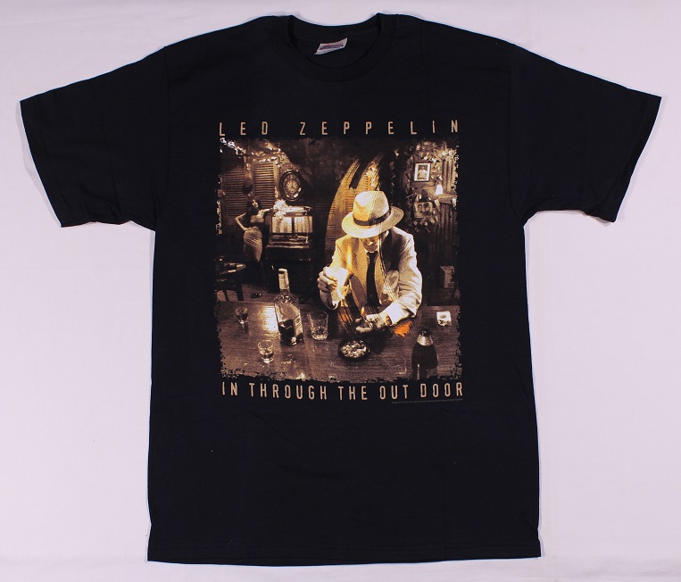Led ZeppelinIn Through The Out DoorT-Shirt BlackTSLEDZEP030