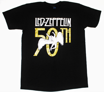 Led Zeppelin50th Anniversary BlackTSLEDZEP088