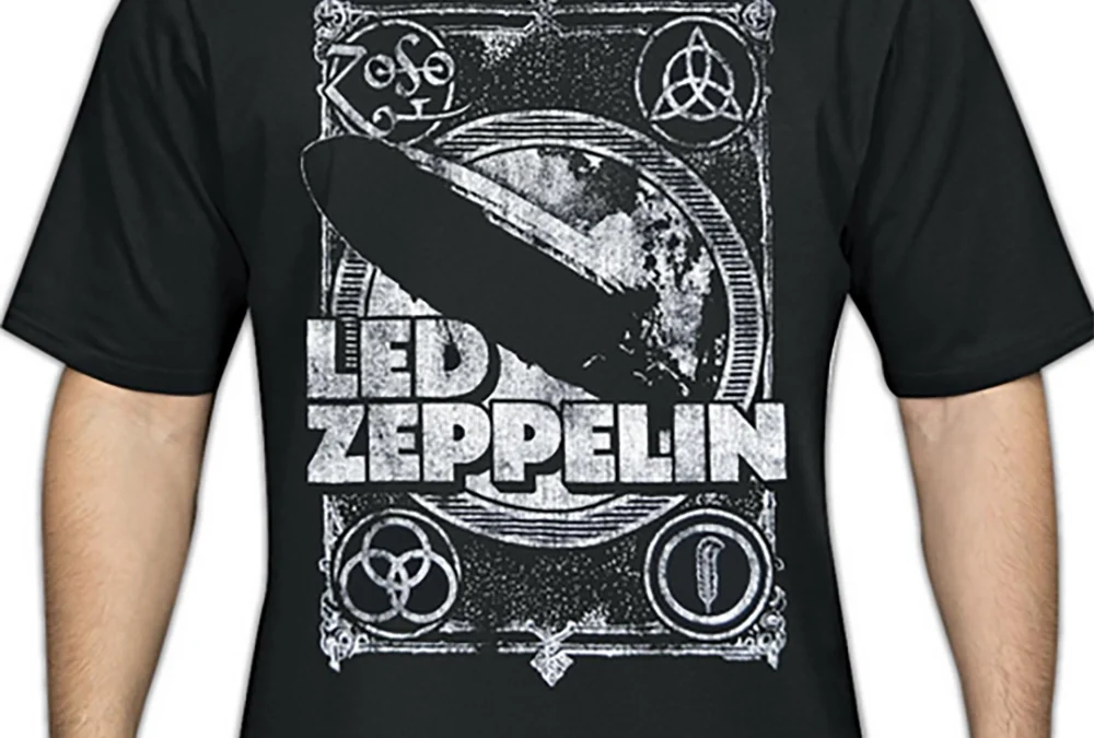 Led ZeppelinCrashing BlimpBlackTSLEDZEP093