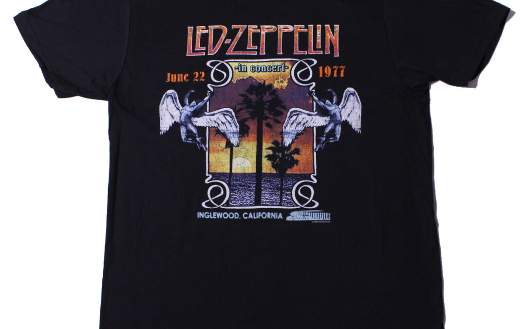 Led ZeppelinInglewood (Import)T-Shirt BlackTSLEDZEP099