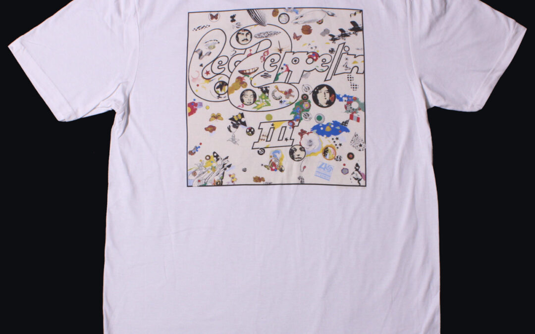 Led ZeppelinLed Zeppelin IIIT-Shirt WhiteTSLEDZEP108