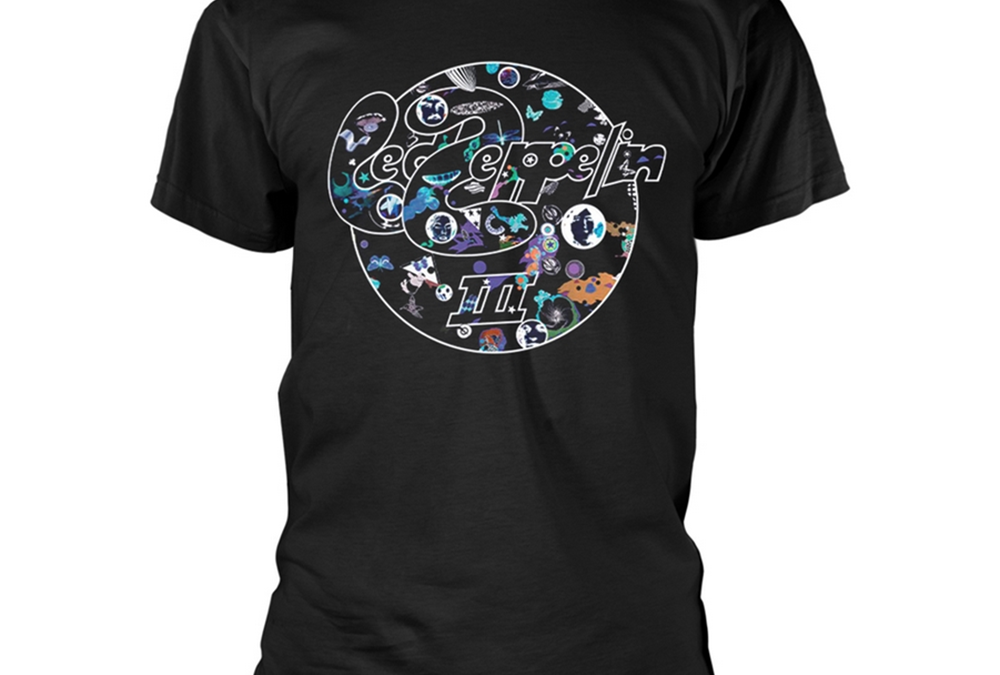 Led ZeppelinIII CircleT-Shirt BlackTSLEDZEP113