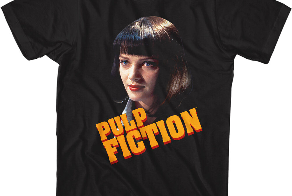 Pulp FictionMia Script LogoBlackTSPULPFC029