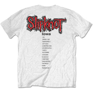 Slipknot T-Shirt Back