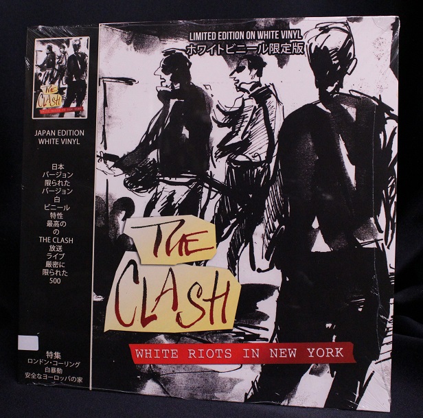VNLCLASH001_FRONT The Clash – White Riots In New York VINYL RECORDS